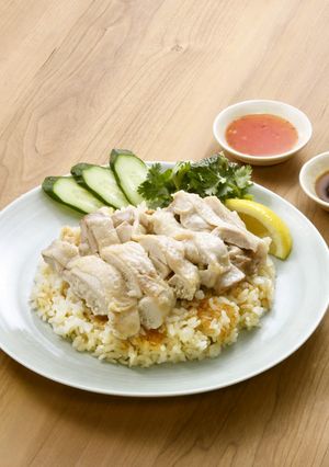 炊飯器で!アジアンチキンライス-レシピのメイン写真