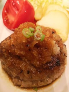 ハンバーグ おろしソース-レシピのメイン写真