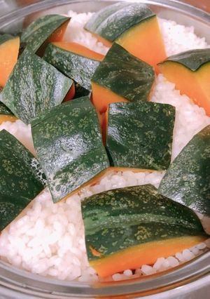かぼちゃの炊き込みご飯-レシピのメイン写真