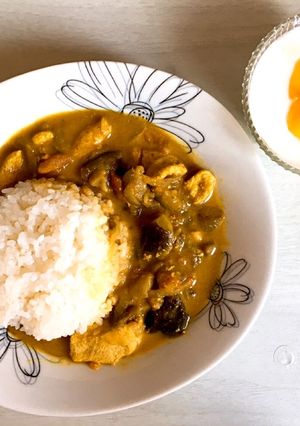 茄子と鶏肉のエスニックカレー-レシピのメイン写真