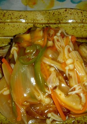 さば☆たっぷり野菜甘酢あんかけ-レシピのメイン写真