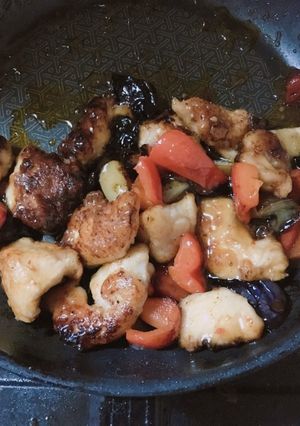 コスパよし！鶏むね肉と野菜のスイチリ炒め-レシピのメイン写真