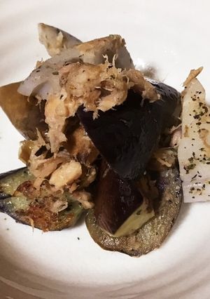 ナスとレンコンのツナ炒め-レシピのメイン写真