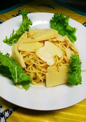 新竹の子のチーズパスタ-レシピのメイン写真