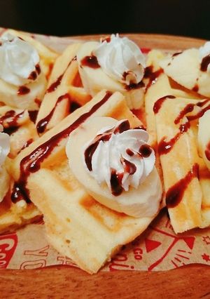 朝食に！ホットケーキミックスでワッフル-レシピのメイン写真