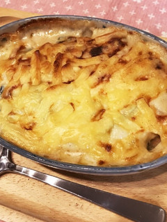 ヘルシー米粉と豆乳の鮭グラタン-レシピのメイン写真