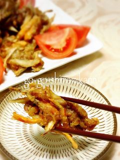 豚肉とごぼうの唐揚げ-レシピのメイン写真