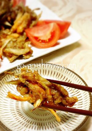 豚肉とごぼうの唐揚げ-レシピのメイン写真