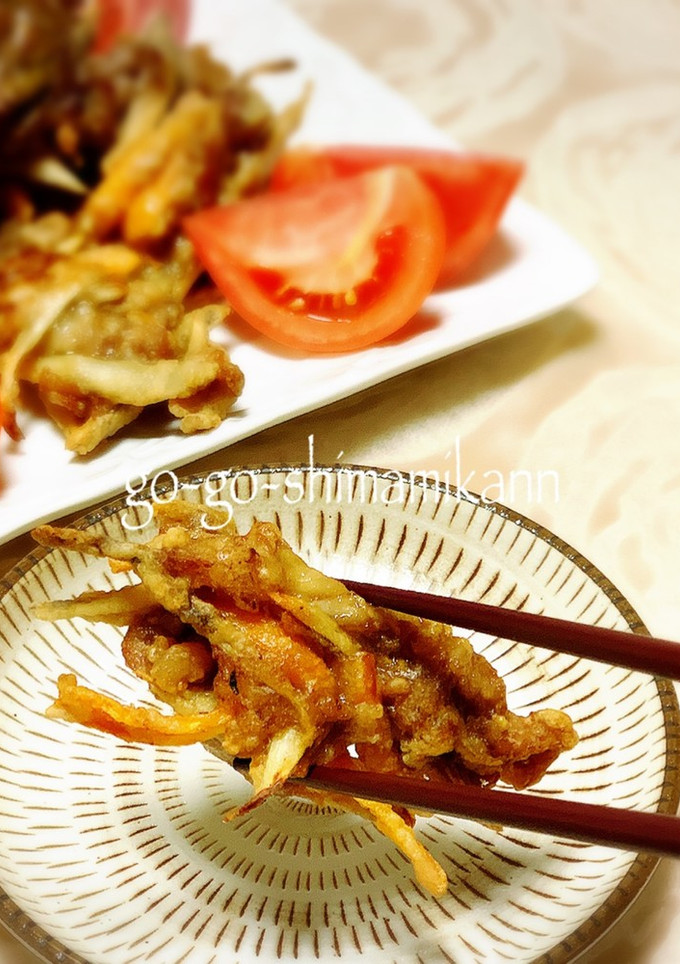 豚肉とごぼうの唐揚げ-レシピのメイン写真
