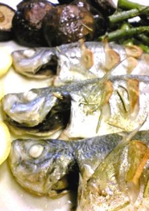 ハーブで美味しい☆鯵のオリーブオイル焼き-レシピのメイン写真