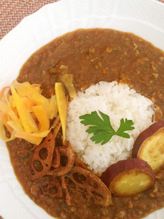 食物繊維をとろう!キーマカレー 根菜祭り-レシピのメイン写真
