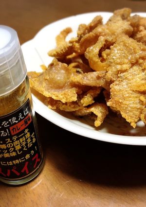 究極スパイスの鶏皮チップ！-レシピのメイン写真