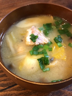 旨味たっぷり♡サバ缶とキムチのお味噌汁-レシピのメイン写真