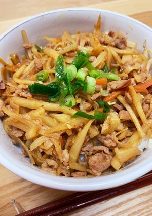 筍大量消費！簡単♡丼ぶり-レシピのメイン写真