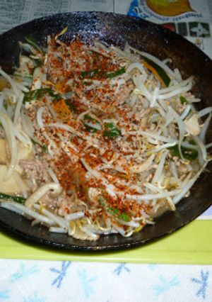 豚ミンチ+きのこ大好き野菜MIX炒め2-レシピのメイン写真