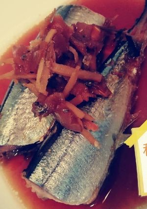 秋刀魚の梅煮-レシピのメイン写真