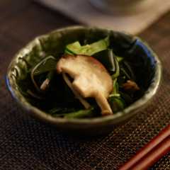 椎茸ときゅうりわかめの酢の物-レシピのメイン写真