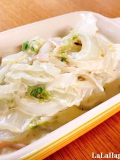 白菜とマヨ風シートの即席グラタン風♪-レシピのメイン写真