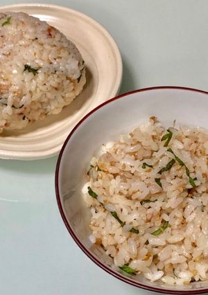 簡単☆大葉ごま梅おかかごはん-レシピのメイン写真