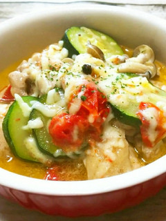◆鶏もも肉のイタリアンチーズ鍋♪-レシピのメイン写真