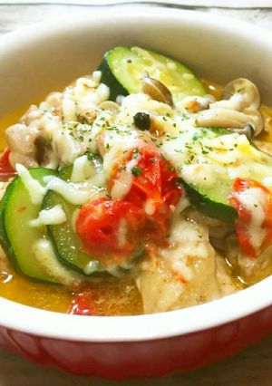 ◆鶏もも肉のイタリアンチーズ鍋♪-レシピのメイン写真