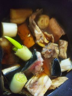 簡単美味・鰤あら酒蒸しの甘辛炊き-レシピのメイン写真