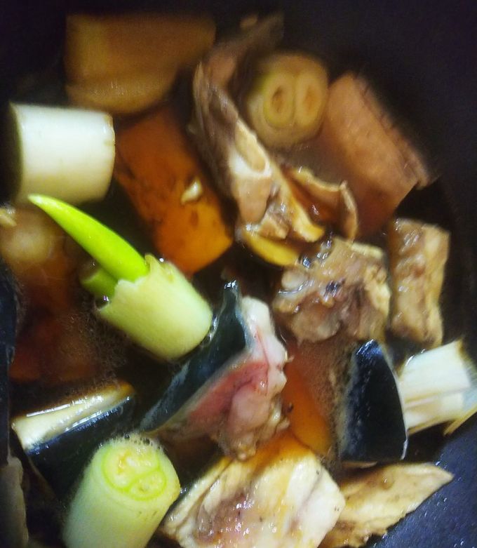 簡単美味・鰤あら酒蒸しの甘辛炊き-レシピのメイン写真