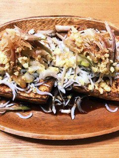 簡単!厚揚げ×シラスのねぎポンのっけ盛り-レシピのメイン写真
