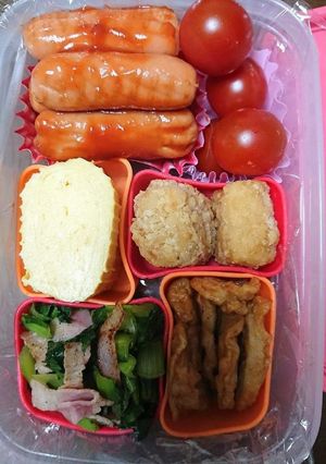 息子のお弁当2-レシピのメイン写真
