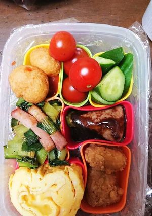 息子のお弁当の3-レシピのメイン写真