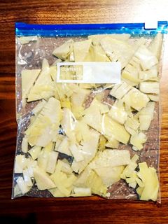 たけのこの冷凍保存の方法-レシピのメイン写真