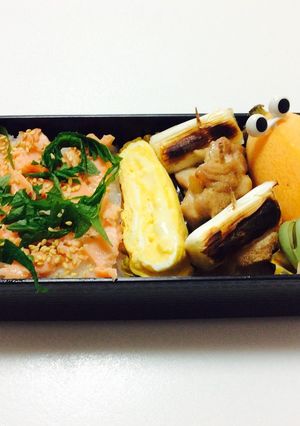 135、ビワキョロちゃん弁当♡-レシピのメイン写真