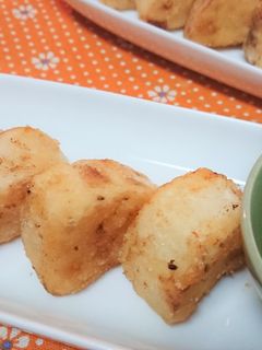 おつまみにも【長芋ソテーの甘辛味噌ダレ】-レシピのメイン写真