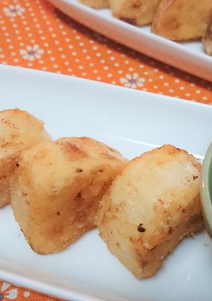 おつまみにも【長芋ソテーの甘辛味噌ダレ】-レシピのメイン写真