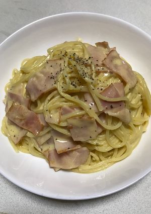カルボナーラ-レシピのメイン写真