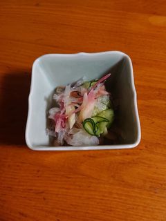 みょうがと糸寒天の酢の物-レシピのメイン写真