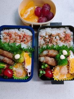 ☆高校生娘と私のお弁当☆10-レシピのメイン写真