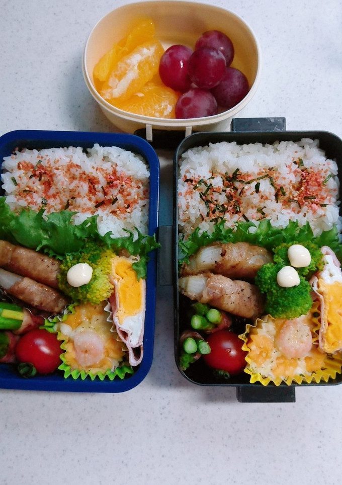 ☆高校生娘と私のお弁当☆10-レシピのメイン写真