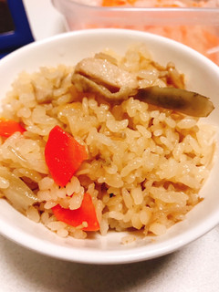 とりごぼうご飯-レシピのメイン写真