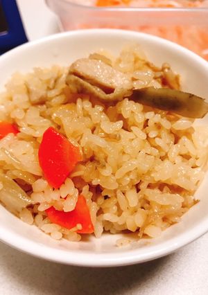 とりごぼうご飯-レシピのメイン写真