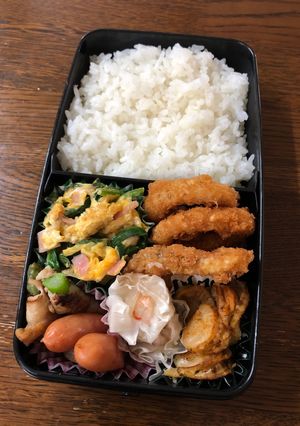 中学生男子弁当☆20190418-レシピのメイン写真