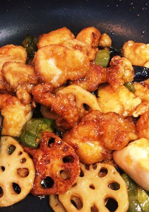 デパ地下デリ♡鶏肉とお野菜の黒酢はちみつ-レシピのメイン写真