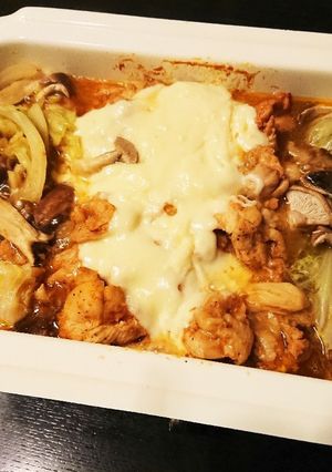 チーズタッカルビ-レシピのメイン写真