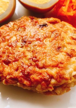 具沢山の鶏肉ハンバーグ-レシピのメイン写真
