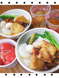 かじきマグロの西京漬けで簡単ランチ-レシピのメイン写真