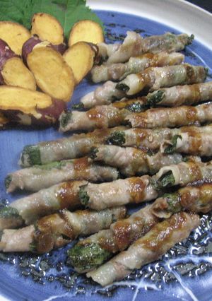 豚肉と大葉のくるくる巻き-レシピのメイン写真