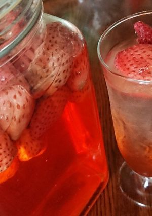 イチゴのサワードリンク-レシピのメイン写真