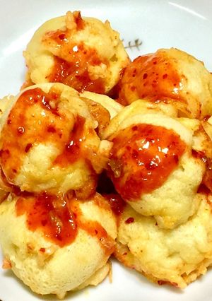 タコなし de キムチ・チーズたこ焼き？-レシピのメイン写真