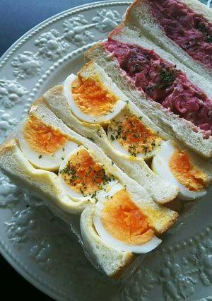 茹で玉子 サンドイッチ-レシピのメイン写真
