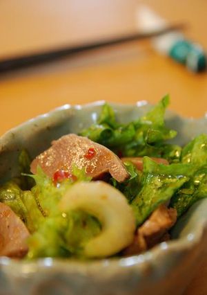 砂肝とセロリのおつまみサラダ-レシピのメイン写真
